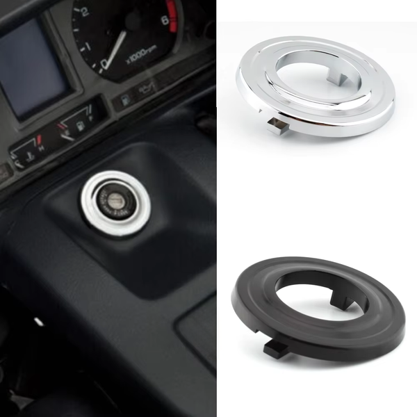 Pour GL1500 Goldwing - RING DE CHROMÉ POUR COMMUTATEUR DE CLÉ/ALLUMAGE POUR Honda GL 1500 Gold Wing