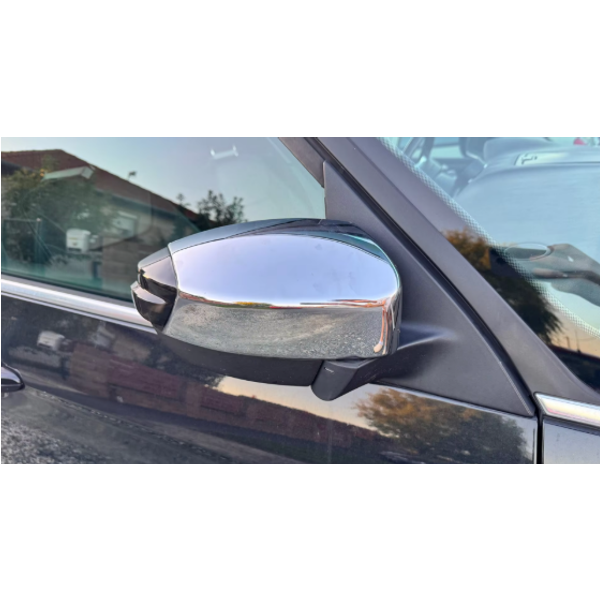 1 Para Chromowanych Nakładek na Lusterka Boczne Samochodowe z Tworzywa ABS do Forda S-Max Kuga Mk1 2008-2014
