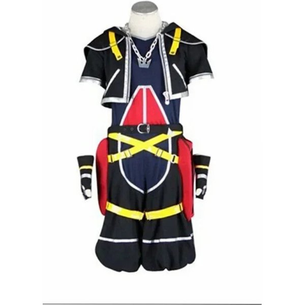 Anime Kingdom Hearts Cosplay - Costume de cosplay Kingdom Hearts 2 Sora avec collier 11