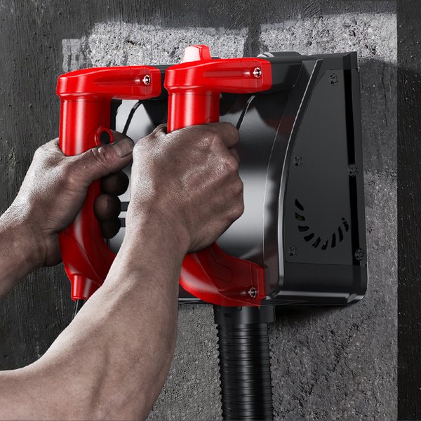 1200W Renovation Milling Machine Putty Plaster Grinder Plaster Milling Machine Height Adjustable Wall Milling Machine