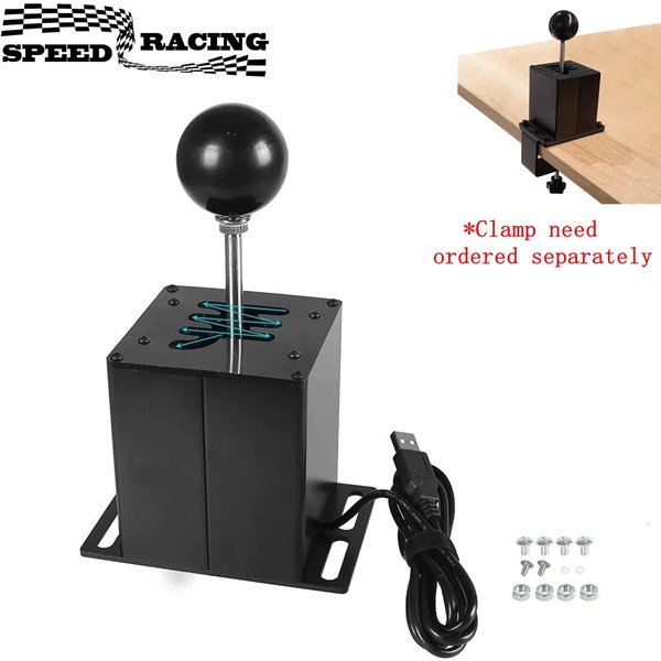 PC USB H Getriebe Shifter Für Logitech G27 G29 G25 G920 Für Thrustmaster T300RS/GT Schaltknauf Für ETS2 Simracing Racing Spiel