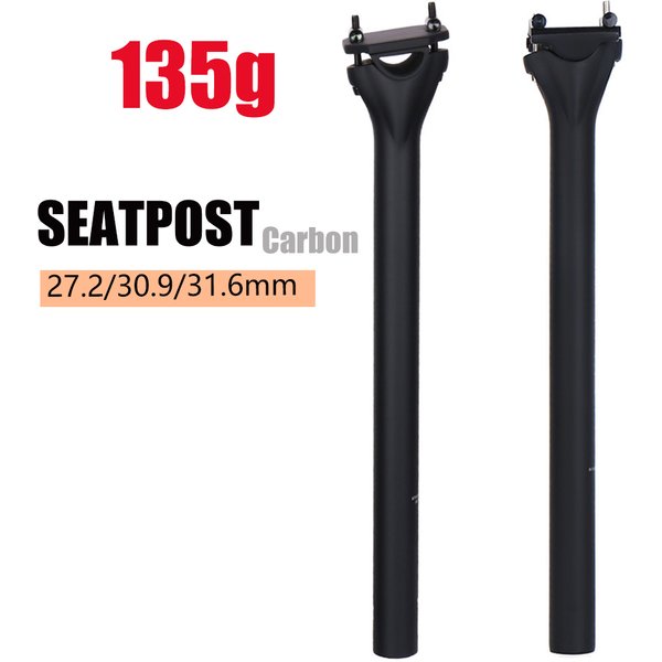 ELITAONE Faser Carbon Fahrrad Sattelstütze MTB/Rennrad Sattelstütze UD Matt 27,2/30,9/31,6mm Fahrrad Teile