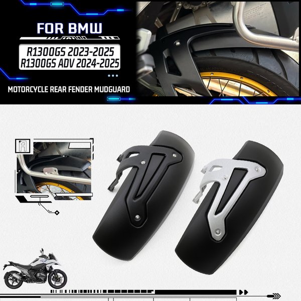 For BMW R1300GS R1300 GS R 1300 GS ADV 2023 2024 2025 2026 Motorcycle Rear Fender Mudguard Tire Hugger Splash Guard