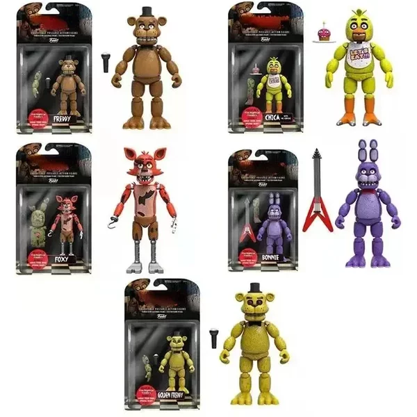 FNAFs bear's midnight harem five nights joint movable detachable game peripheral hand office boy Freddy's