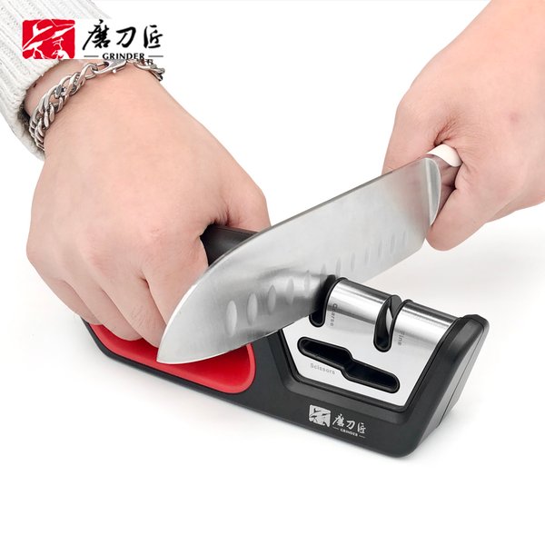 TAIDEA Knife Sharpener 3 Stage Kitchen Sharpening System Scissors Grinder Tool Professional Sharpening Stone Fast Honing GRINDER