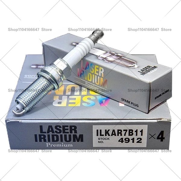 4pcs ILKAR7B11 4912 Iridium Spark Plug Fit For Toyota Corolla Auris Avensis Prius RAV4 Yaris Lexus CT 200h Verso