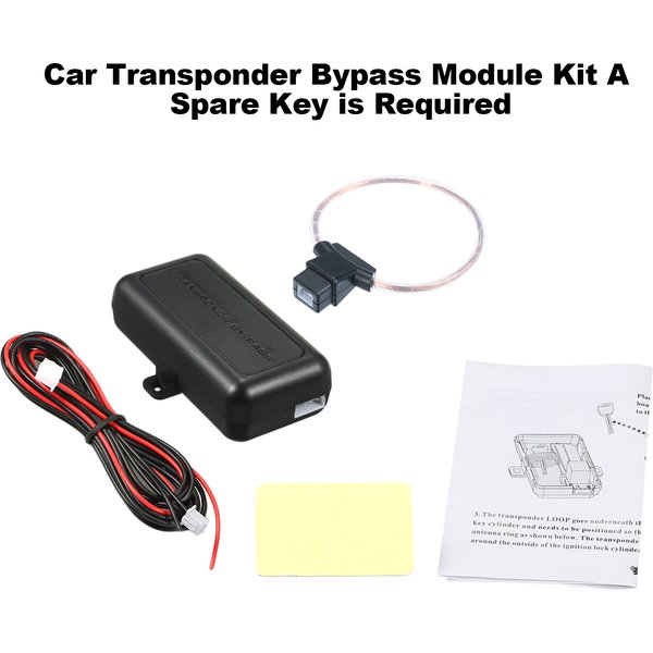 Kit technique de Roi ation de transpondeur, antidémarrage de voiture, une clé de rechange est requise, alarme, moteur de coupe automatique, nouveau, 2023