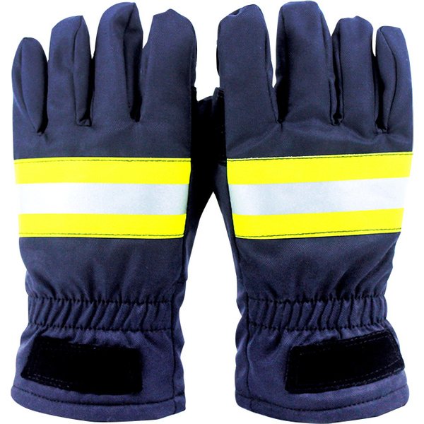 Feuerhandschuhe, Wald, Feuerlösch, flammhemmend, Notfallrettung, reflektierender Streifen, hochtemperaturbeständiger Schutz