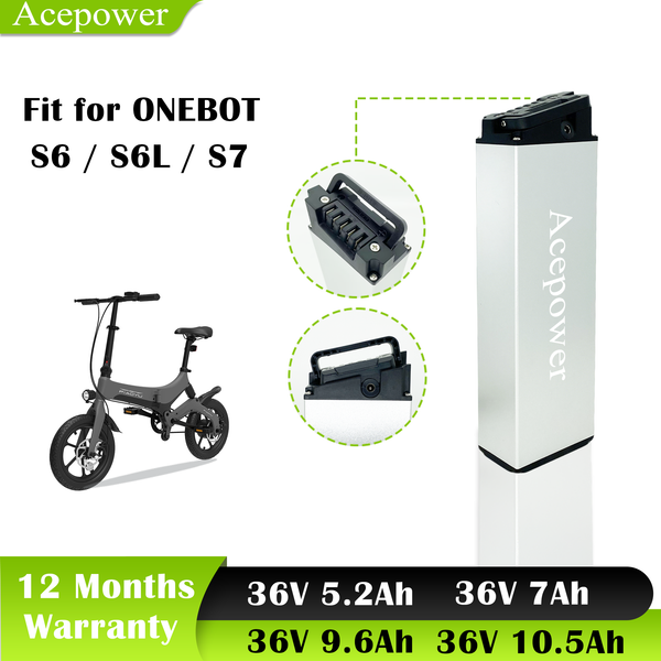 36V GNS6 GNS6L Akku für ONEBOT S6 ONEBOT S6L E-Bike-Akku für 36V 5,2Ah 6,4Ah 7,8Ah für BLUOKO X6 iRIDER Jupiter Bike Discovery X5 X7 Elektrofahrrad-Ersatzakku