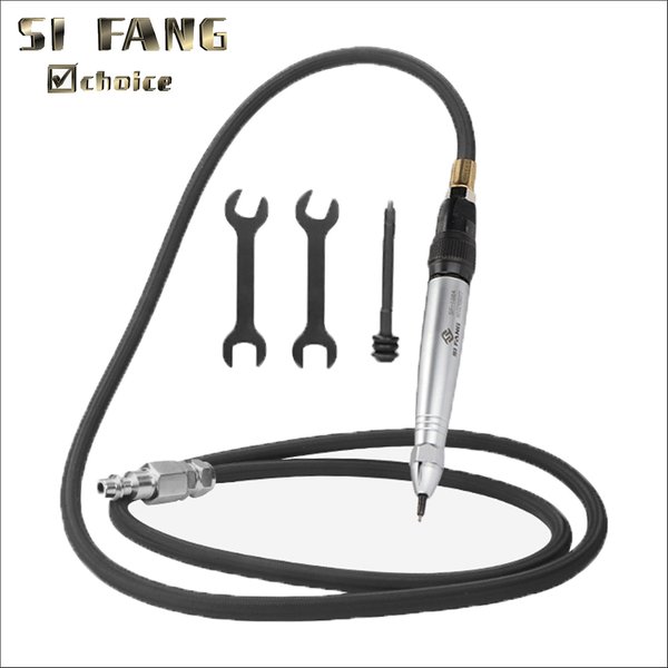 High Speed Pneumatische Luft Bleistift Stabschleifer Kit Scribe Hammer Gravur Schriftzug Werkzeug Schlauch Gravur Stift