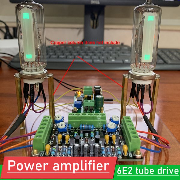 Kit de carte de pilote de tube 6E2, indicateur de niveau fluorescent, amplificateur d'entraînement, Indication de Volume, préampli, alimentation Audio, bricolage