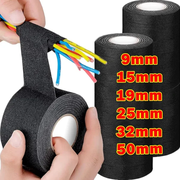 Hitzebeständiges Isolierband, wasserdichter Kabel-Organizer, Stoff, Stoffwickel, Isolierung, automatischer Kabelbaum, selbstklebender Bündelhahn