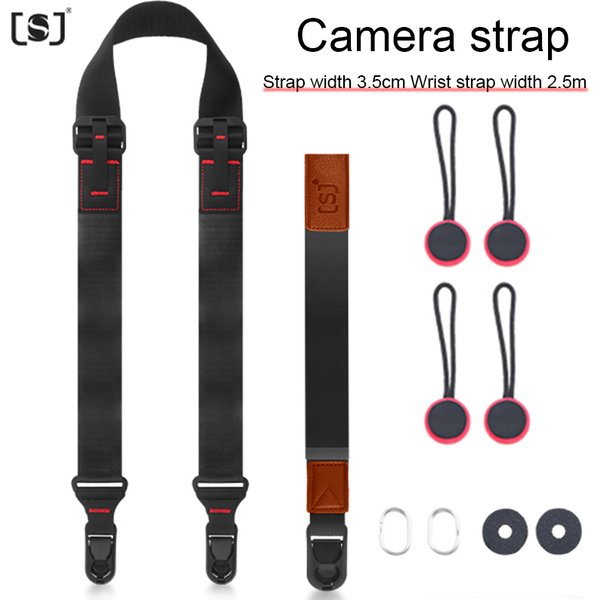 Sangle d'appareil photo en Nylon, ceinture d'épaule réglable, écharpe à dégagement rapide pour appareil photo numérique Nikon Canon SLR DSLR, prise de vue pratique