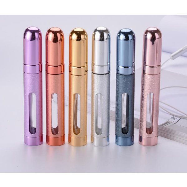 Flacon de parfum 12 ml, petit flacon vide en verre portable pour échantillons, ustensiles cosmétiques, petit flacon pulvérisateur, flacon vide à pression, distributeur