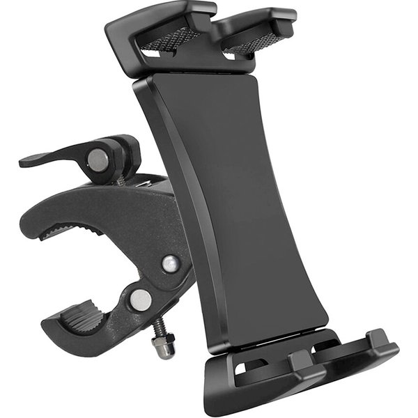 Mount Bracket Gym Treadmill Bike Handlebar Clip Stand Sports Adjustable Tablet Holder Universal 4to13 Inch for iPad 9.7 10.5 Pro