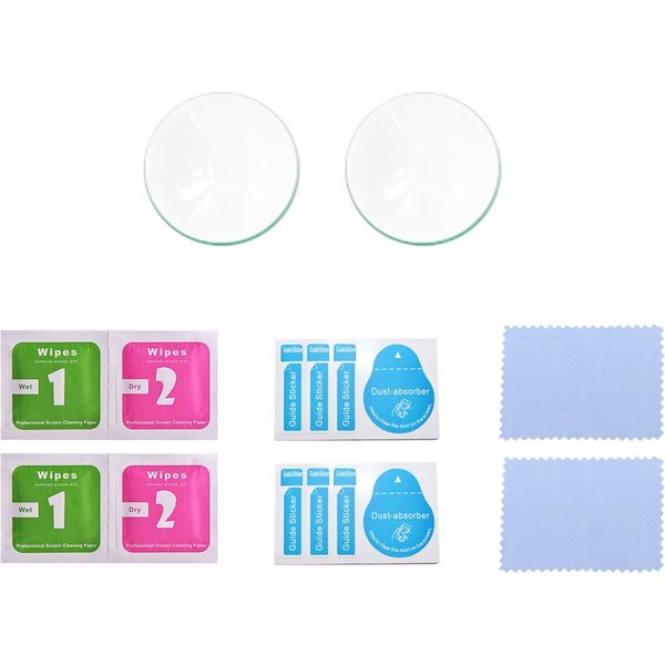2PCS PULUZ For DJI Avata Tempered Glass Drone Lens Film (Transparent)