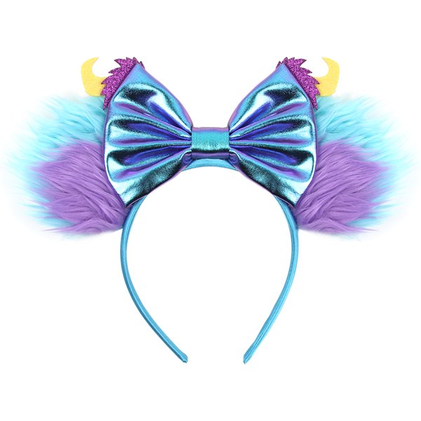 Nouveau mignon monstres Inc souris oreilles bandeau Minnie dessin animé Cosplay souris bandeau enfants Festival fête femmes cheveux accessoires