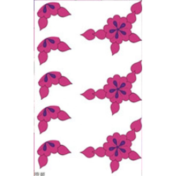 Autocollants de tatouage pour cosplay de Brdwn Daki Uzui Tengen Sabito.