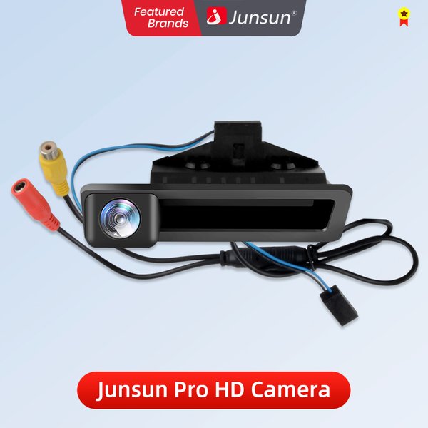 Kamera cofania Junsun AHD 720P do BMW serii 3, serii 5, X5, X1, X6, E82, E84, E88, E90, E91, E92, E93, E60, wodoodporna, 120 stopni ° Szerokokątna kamera cofania do parkowania