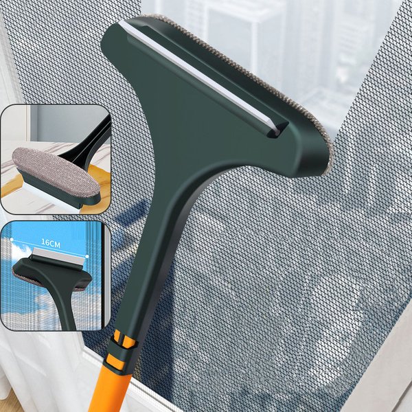 Brosse à écran anti-buée multifonctionnelle, brosse à verre, brosse à poussière pour livres ménagers, outil de fenêtre, séchage et support, utilisation par les touristes