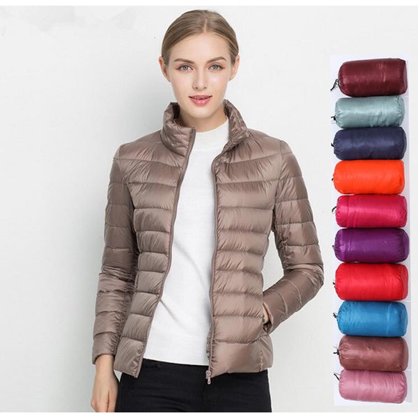 Doudoune Pliable Ultra Légère pour Femme, Doudoune Courte, Chaude, Coréenne, Slim Fit, 5XL, Combinaison 15 Couleurs, Mode Printemps