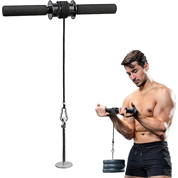 Appareil d'entraînement pour le poignet et l'avant-bras, rouleau d'entraînement pour l'avant-bras, entraîneur de force des bras et équipement de fitness pour la musculation à domicile.