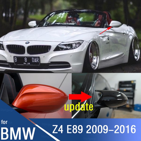 Boîtier latéral de vue arrière en Fiber de carbone, couvercle de rétroviseur de remplacement modifié pour BMW Z4 Z 4 E89 2009 – 2016
