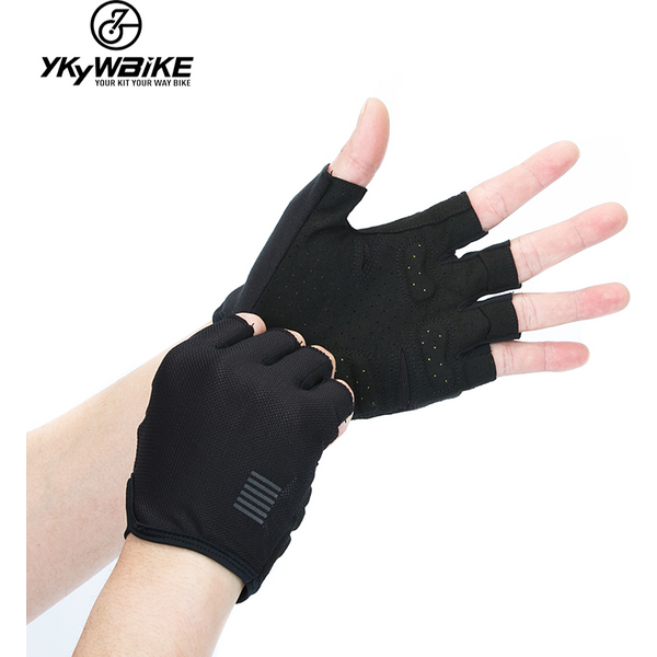 YKYWBIKE Radfahren Handschuhe MTB Road Handschuhe Mountainbike Halbe Finger Handschuhe Männer Sommer Fahrrad MTB Fahrrad Handschuhe Guantes Ciclismo