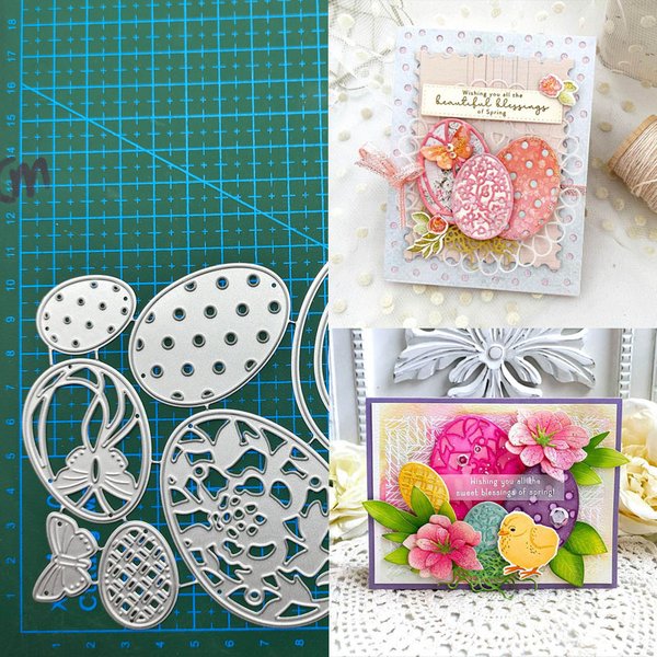 ElAssortiers-Matrices de Découpe en Métal, Décor Artisanal, Timbres de Scrapbooking, Papier Gaufré, Cartes, Gabarit de Bordure, Jolie çon, Pochoirs, Bricolage