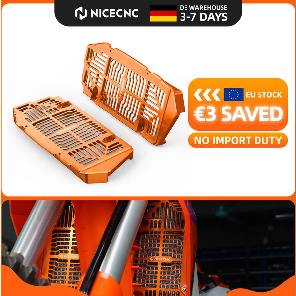 (EU-Lager) NICECNC Für 2025 2024 KTM EXC 300 SX 125 SXF 450 EXCF 350 Husqvarna TE 300 FE 450 GasGas EC 300 Kühlerabdeckung Schutz