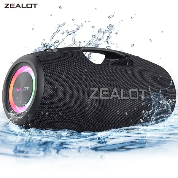 ZEALOT-S78 120 W tragbarer Bluetooth-Lautsprecher, Party-Lautsprecher im Freien, großer Lautsprecher, hervorragende Bassleistung, Hifi-Lautsprecher