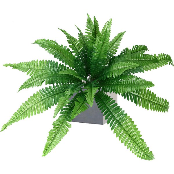 46-58cm Large Artificial Palm Tree Tropical Fake Fern Leafs Silk Persian Leaves Wall Hanging Plants For Home Garden Party Decor