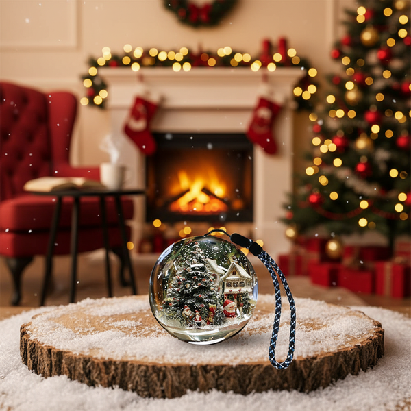 2.7-inch Video Memory Ball 4GB Video Player 1000mAh Crystal Ball Lamp Resolution 480×480 DIY Memory Art Glass Ball For Gift