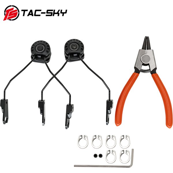 Adaptateur de rail ARC pour casque tactique TAC-SKY SORDIN MARK, compatible avec les casques tactiques SORDIN
