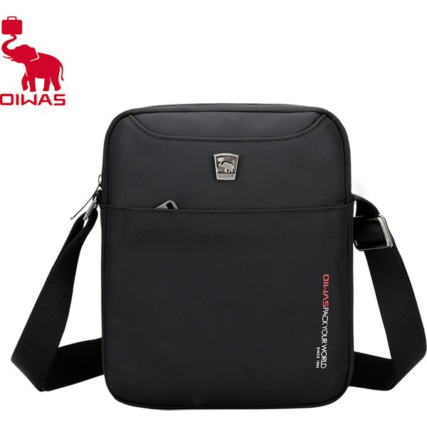 OIWAS High Quality Waterproof Men's Crossbody Bag Mini Business Shoulder Bags Traveling Messenger Sling Pack Casual Handbags