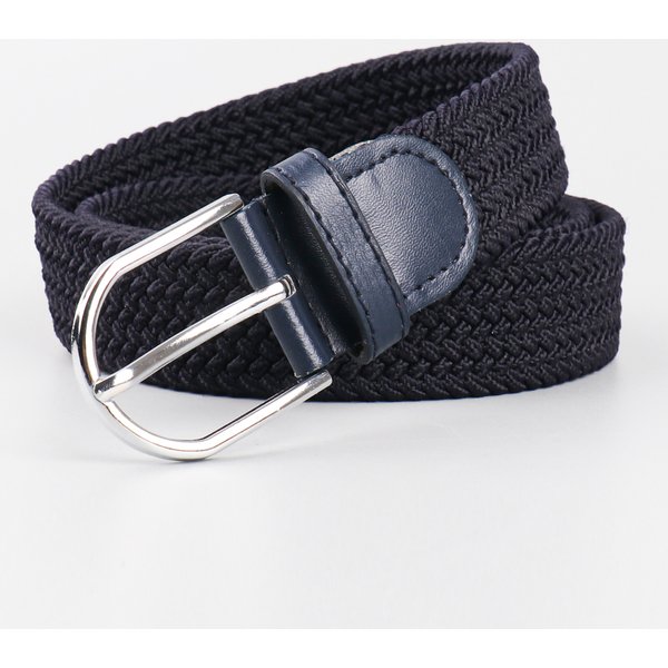 A Casual, Versatile Multi-Color Elastic Band for Women, A Retro-Style Belt Suitable for Both Men and Young People, A Woven Belt