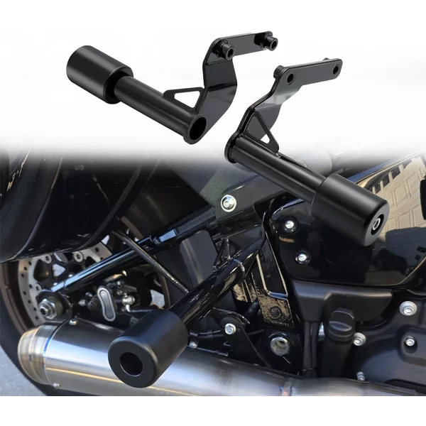 Barres de protection pour passager de moto, sacoches latérales, protection pour Harley Softail M8 Street Bob Heritage Low Rider ST Sport Glide 2018-UP