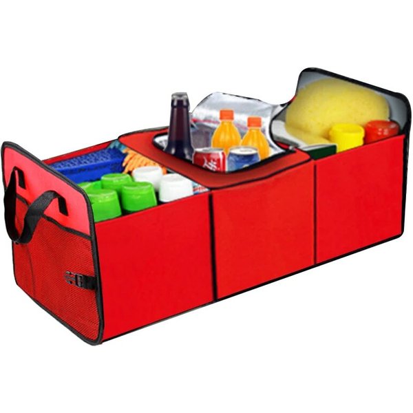 Boîte de rangement multi-poches pour coffre de voiture, conteneur de chargement, sac de rangement, support de rangement, évaluation universelle