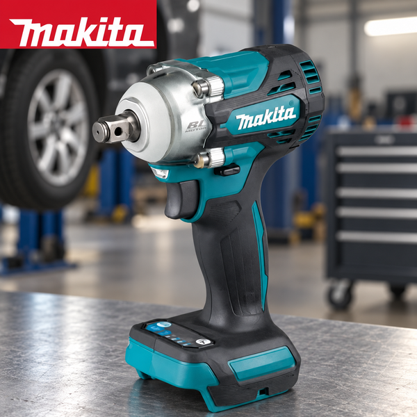 Clé à chocs sans fil Makita DTW300Z 18V LXT, moteur sans balais, vitesse variable, étanche XPT, anneau de friction, outil seul