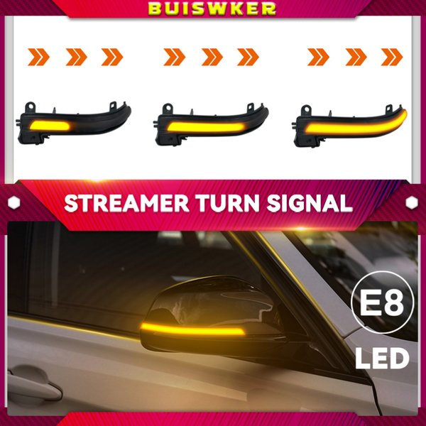 2Pcs Dynamische Lenksignal Led Rückspiegel Anzeige Flash Für Bmw F20 F30 F31 F21 F22 F23 F32 F33 f34 X1 E84 1 2 3 4