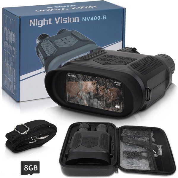 Nachtsichtgerät NV400B Digitales LED-Taktisches Fernglas Infrarot-Videokamera 7x31 Zoom Jagdteleskop für Camping