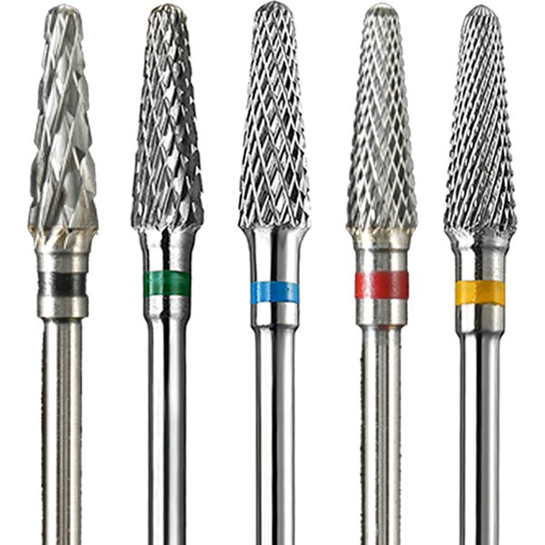 1pcs Carbide Nail Drill Bit Apparatus Nail Files Bits Electric Milling Cutter for Manicure Burr Drills Pedicure Tools