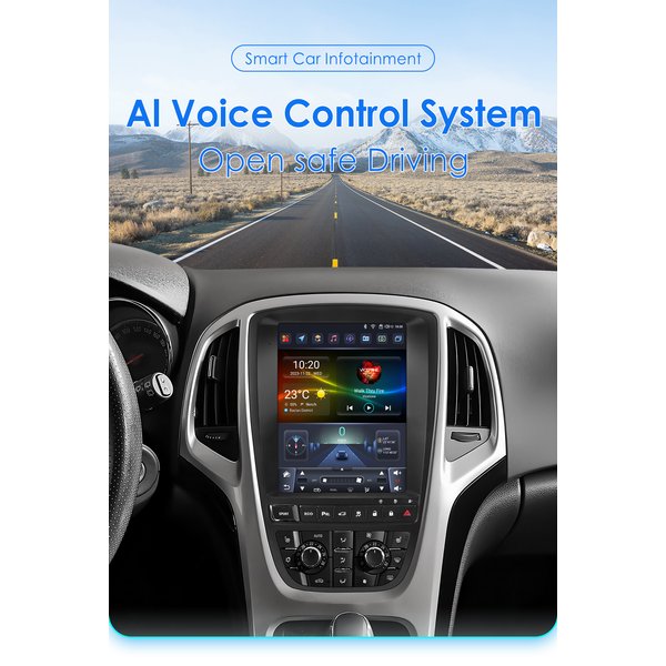 9,7" 7862 Kabelloses Carplay Android Autoradio für Opel Astra J Buick Verano 2009 - 2015 Multimedia-Videoplayer 360-Grad-Kamera RDS DSP Bildschirm GPS-Navigation Stereo