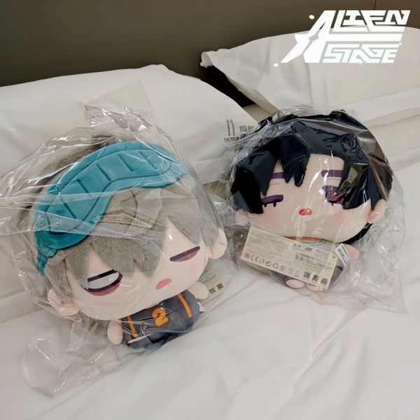 Genuine New Alien Stage DREAMING HOURS Series Big Head Bun Style Blind Box Anime Figure Ivan Till Mizi Kawaii 30cm Doll Toy Gift