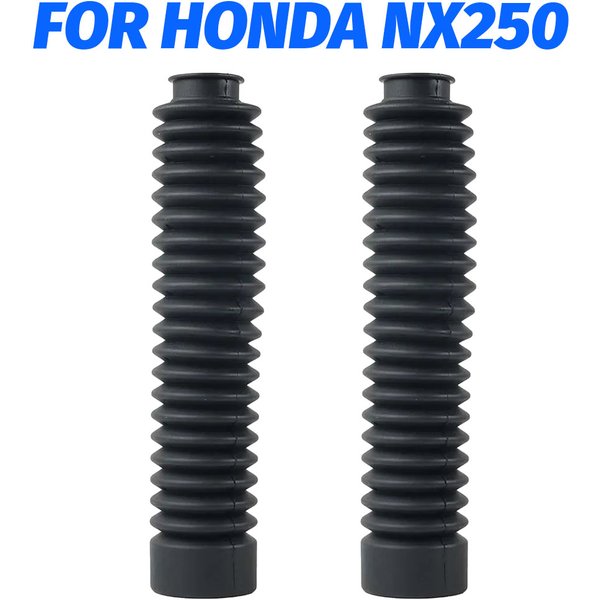 Für Honda NX250 NX 250 1988-1994 Motorrad Zubehör Gummi Gabel Abdeckung Staub Abdeckung Schock Absorbieren Kit Gamaschen pad Set