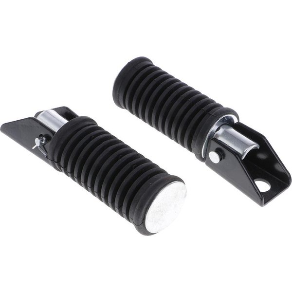 2 Pieces Motorcycle Foot Rests Pedals Footpegs for GS125