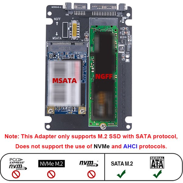M.2 NGFF SSD MSATA-Protokoll zu seriellem Port Externe integrierte Festplattenbox Msata zu Sata 3 3.0 Dual-Disk-Umschaltung mit Schalter