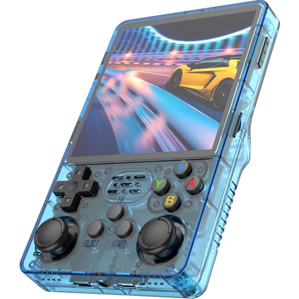 Console de jeu rétro BOYHOM Big Screen Linux OS R3 6S Plus avec écran IPS de 4,0 pouces, Wifi pour lecteur vidéo de poche