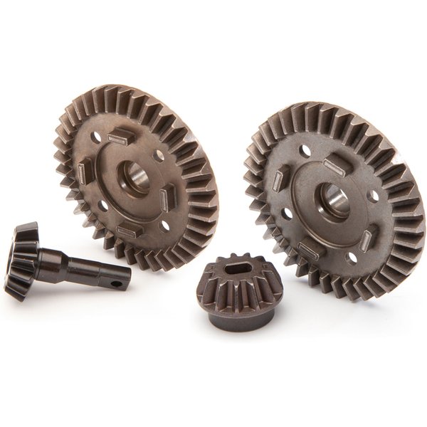 GPM – anneau différentiel avant et arrière en acier métallique, pignon d'engrenage 8977 8978 pour Traxxas 1/8 Maxx Slash 1/10 Maxx 1.0 2.0 WideMaxx