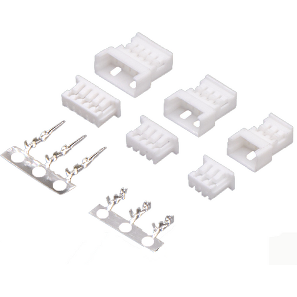 10/50 Sets Micro JST 1.25mm Wire to Wire Type Connector Kit with Male/Female Housing And Terminals for Electronics